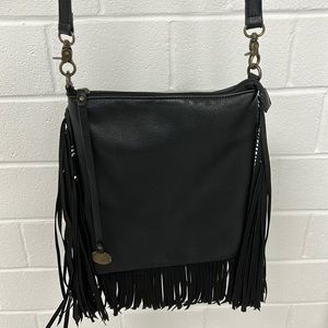 Fringed Crossbody Bag